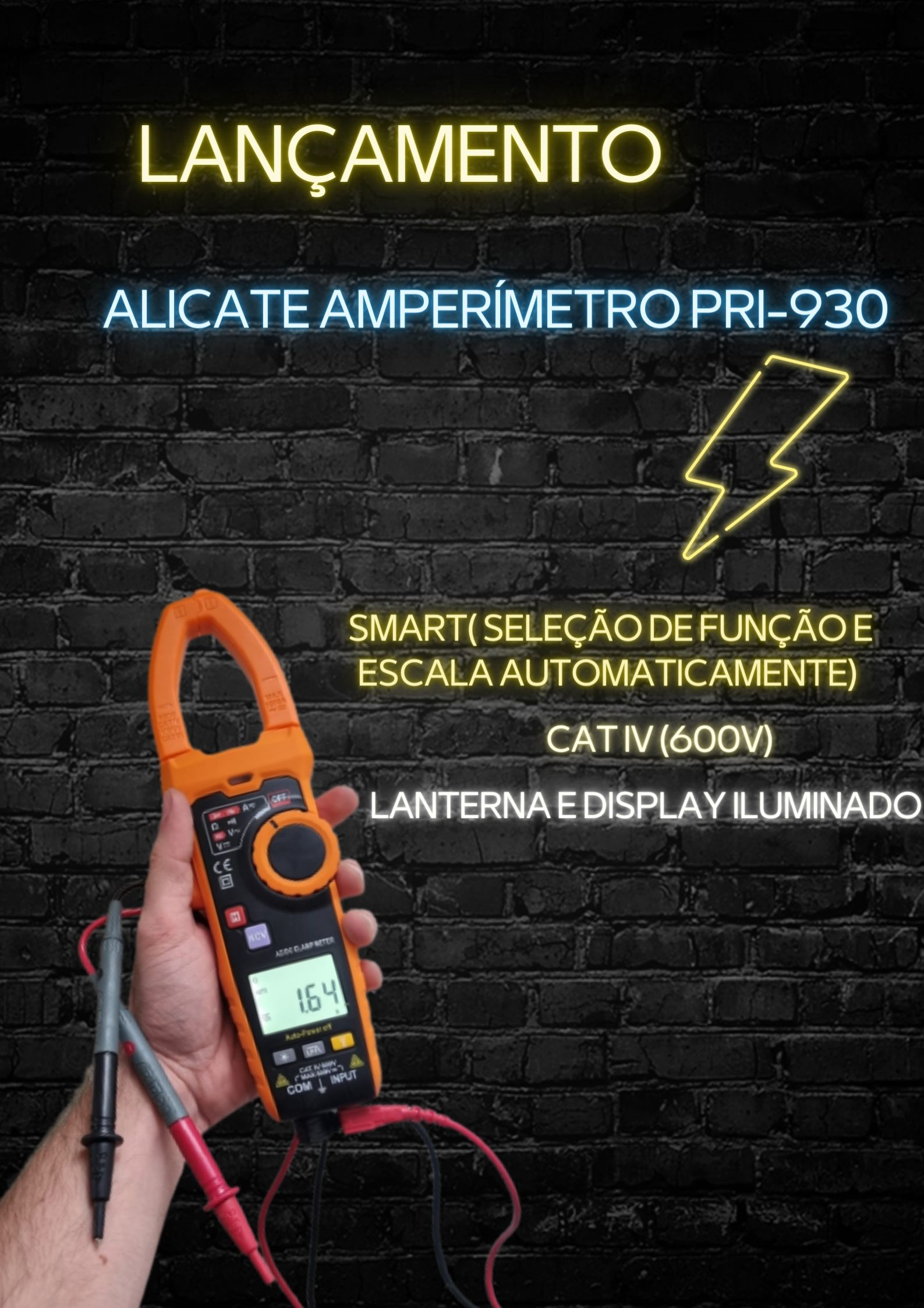 alicate amperimetro