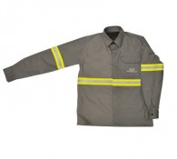 Camisa Anti-Chama Arco Elétrico Risco II  NR10 Cinza GG