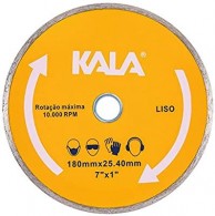Disco Diamantado 180mm x 25mm  CONTINUO      Kala