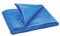 Lona PEAD  3 x 4m 150 micras Azul/Laranja